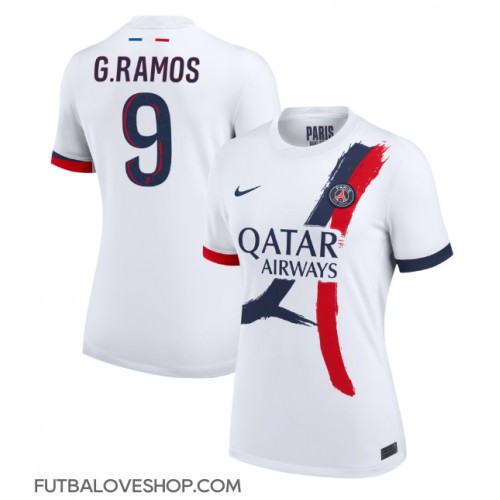 Dres Paris Saint-Germain Goncalo Ramos #9 Preč pre Ženy 2024-25 Krátky Rukáv